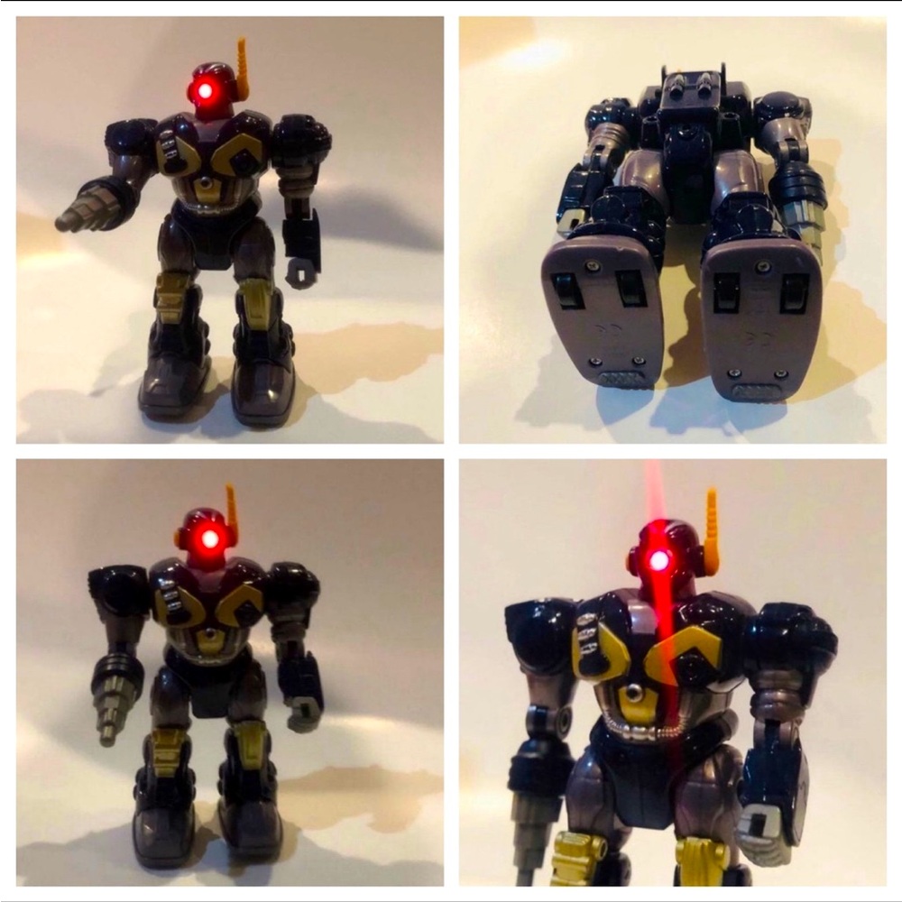 M.A.R.S. Robot Cybotronix 7” Walking Motorized Attack Robo Squad Polar Captain